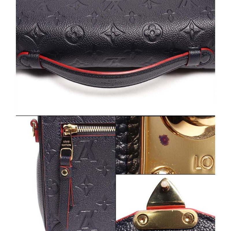 Louis Vuitton Shoulder Bag Handbag Gold Hardware Pochette Metis MM — view 6