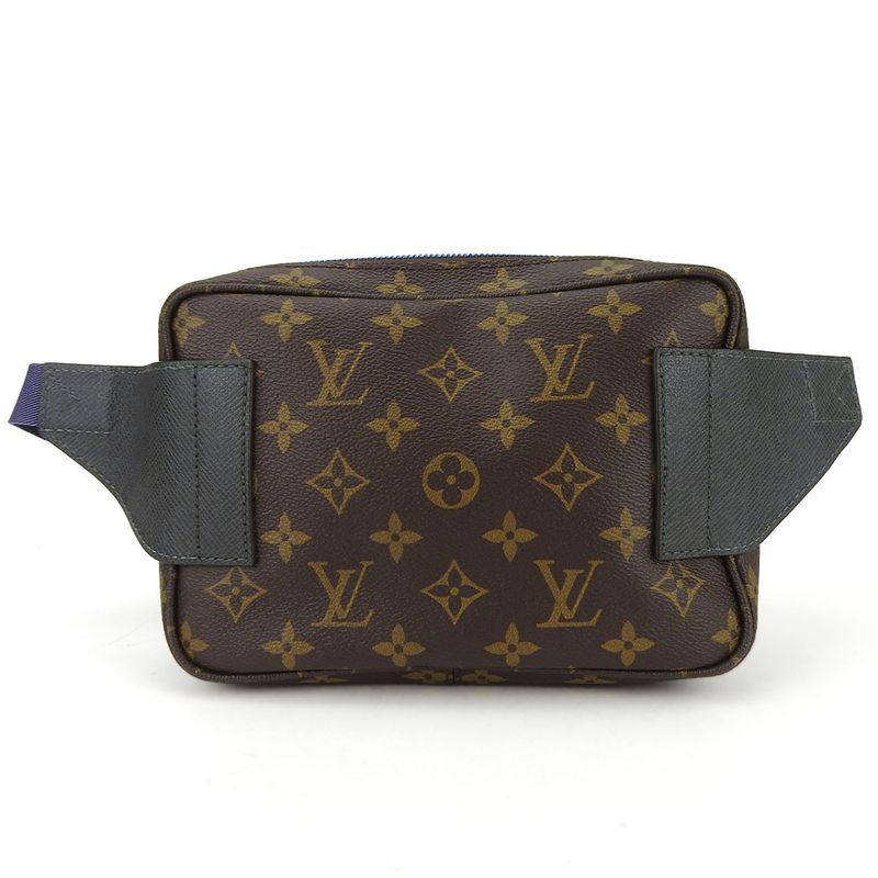 Louis Vuitton Waist Bag Pacific Bum Monogram Brown Blue Kim Jones — view 3
