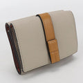 Loewe Trifold Wallet Anagram Calfskin