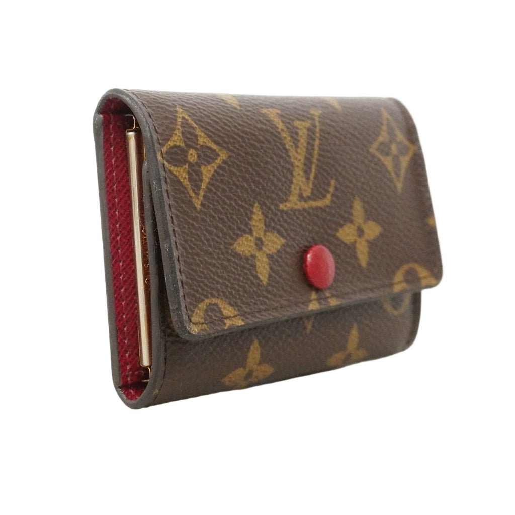 Louis Vuitton Key Case Monogram Multicles 6 Fuchsia Key Holder — view 2