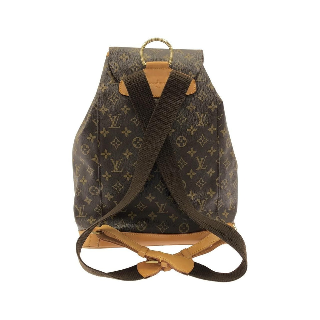 Louis Vuitton Monogram Montsouris GM Backpack Brown Marron — view 2