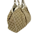 Gucci Tote GG Canvas Beige Champagne Gold — view 2