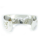 Hermes Vintage Carreche Carriage Dog Bracelet Bangle Silver — view 5