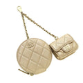 Chanel Quilted Air Pods Case Wallet