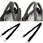 Prada Canapa Tote Shoulder Bag 2-Way Denim Canvas Black — view 7