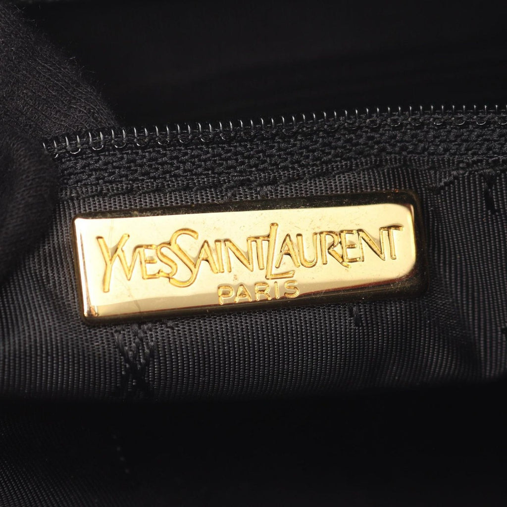 Saint Laurent Yves Shoulder Bag Gold Leather — view 4