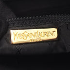 Saint Laurent Yves Shoulder Bag Gold Leather — view 4