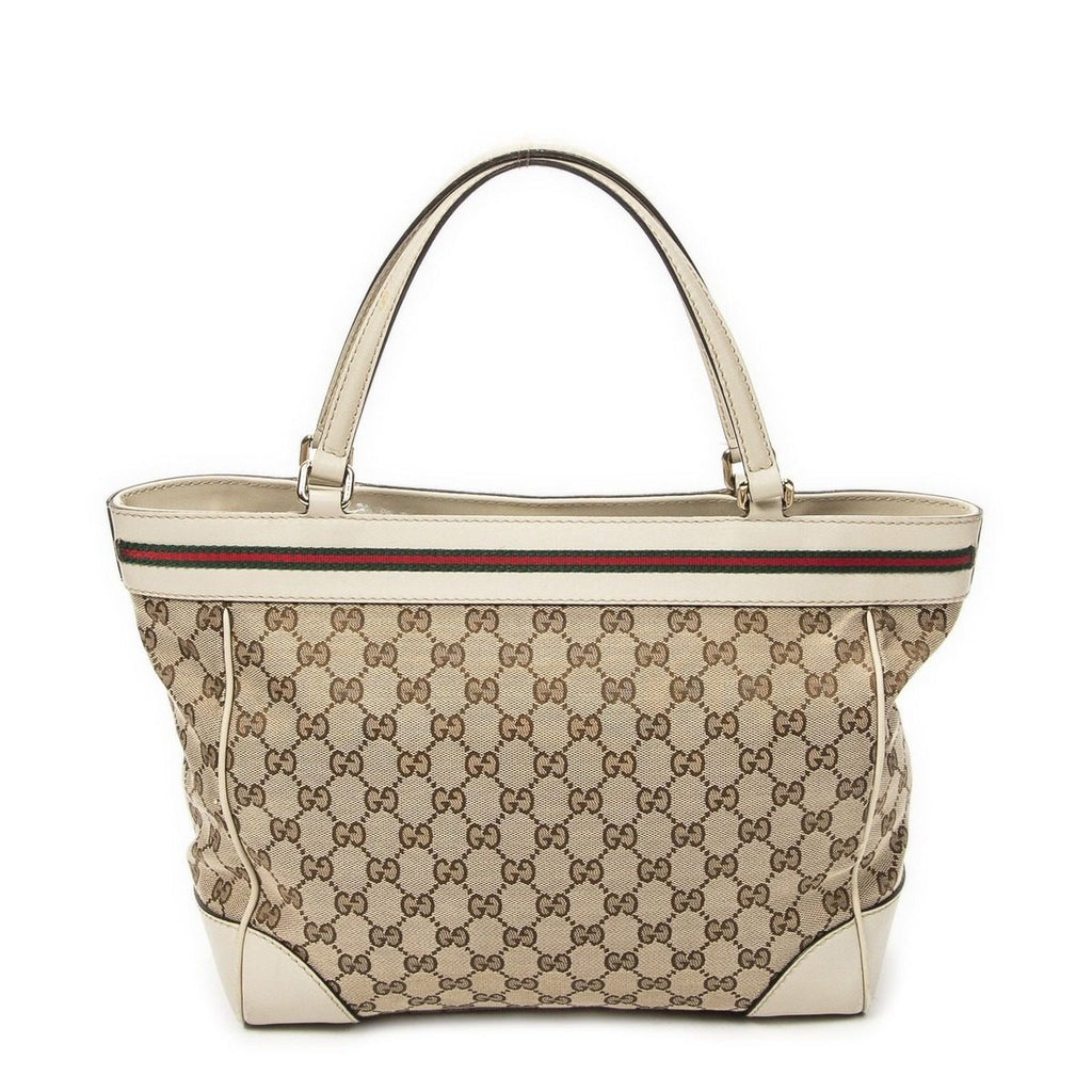 Gucci Mayfairt Beige GG Canvas Shoulder Bag — view 5