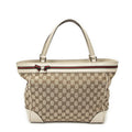 Gucci Mayfairt Beige GG Canvas Shoulder Bag