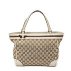 Gucci Mayfairt Beige GG Canvas Shoulder Bag