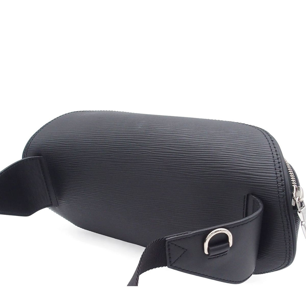 Louis Vuitton Bum Bag LV Circle Noir Black Epi Leather Waist Pouch — view 2