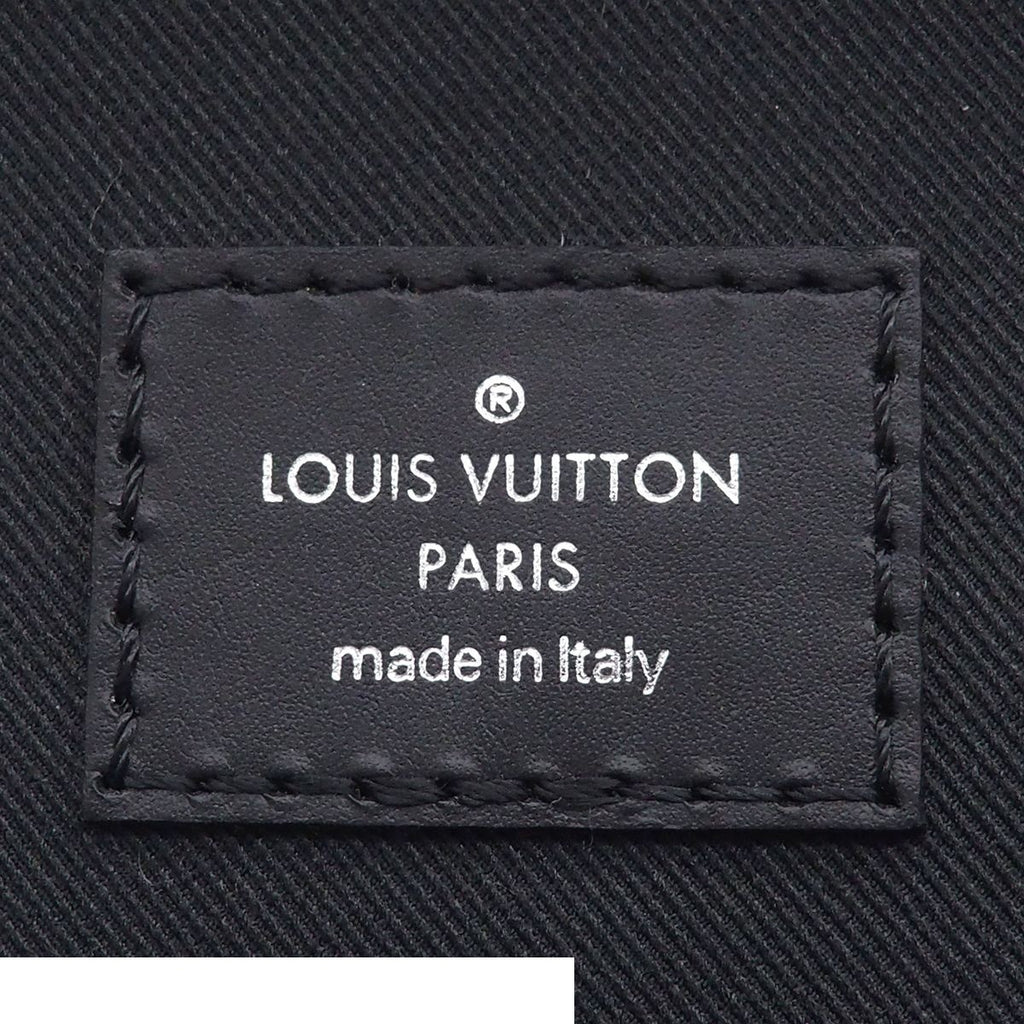 Louis Vuitton Bum Bag LV Circle Noir Black Epi Leather Waist Pouch — view 6