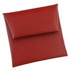 Hermes Bastia Coin Case Wallet Red