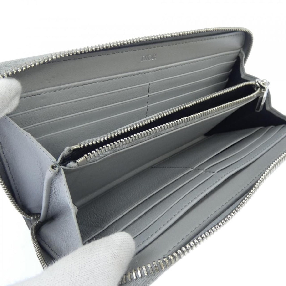 Dior Wallet Gray — view 5
