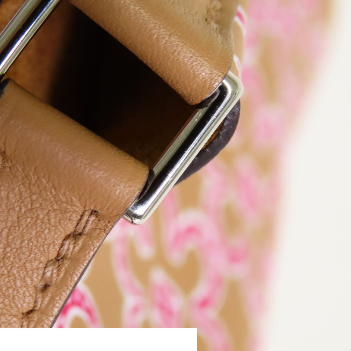 Hermes Picotin Lock Micro Chai Rose White Silver Swift Lucky Daisy Handbag — view 8