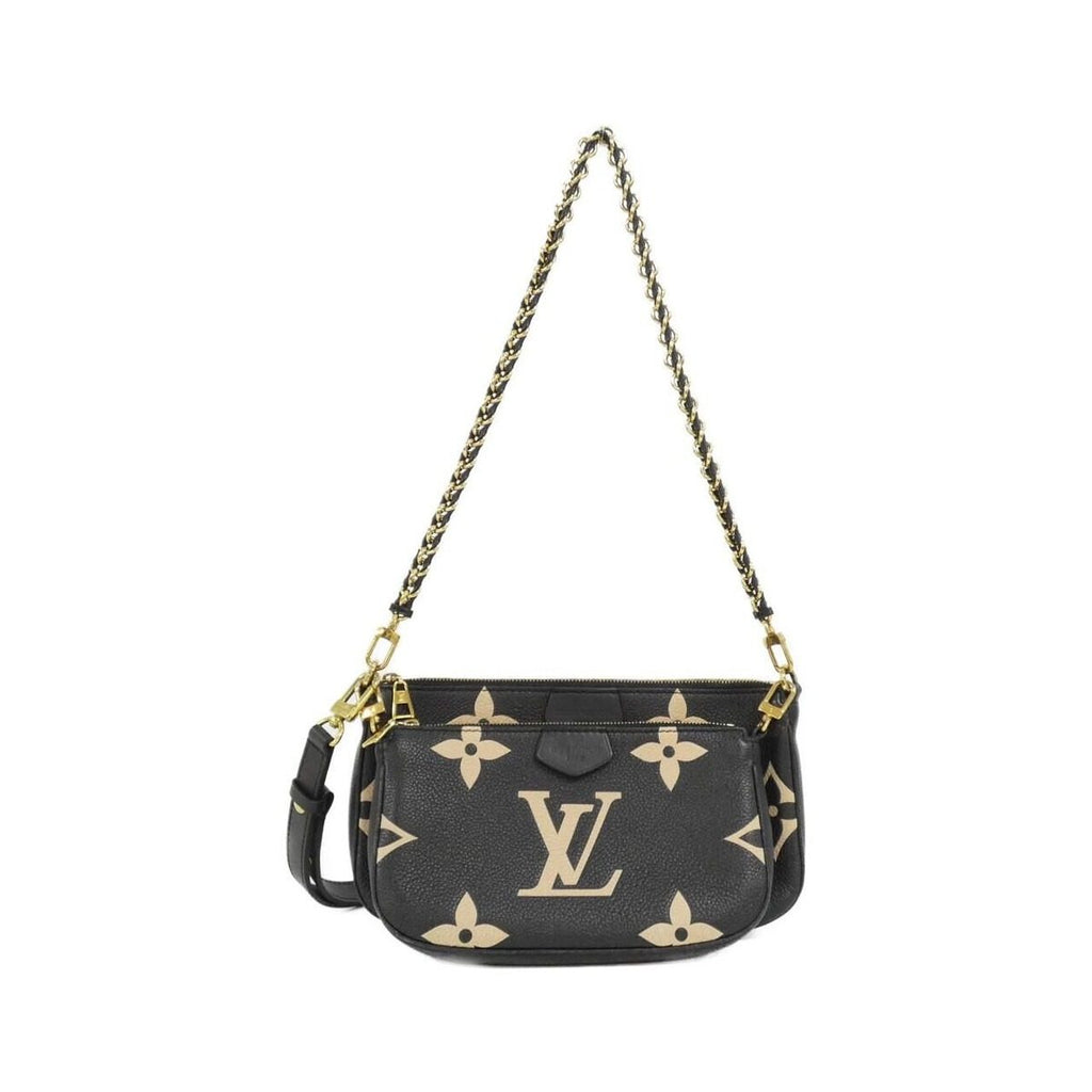 Louis Vuitton Bicolor Monogram Empreinte Multi Pochette Shoulder Bag