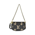 Louis Vuitton Bicolor Monogram Empreinte Multi Pochette Shoulder Bag