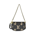 Louis Vuitton Bicolor Monogram Empreinte Multi Pochette Shoulder Bag