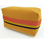 Hermes Handbag Brid a Black PM Wool Mustard — view 4