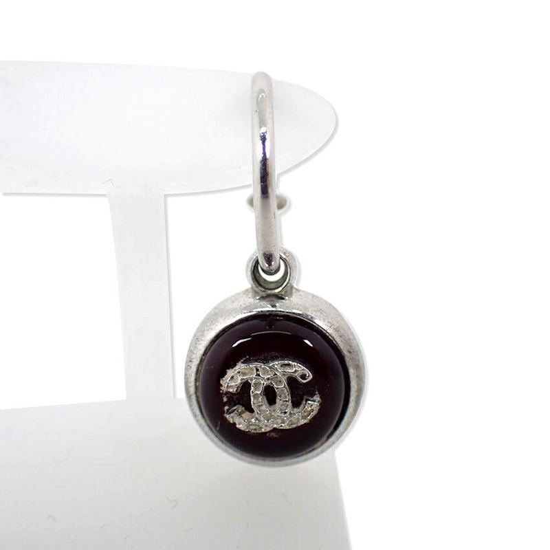 Chanel Coco Mark Earrings One Side J94-3 — view 2