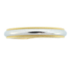 Tiffany & Co Ring Mill Gray 18k Yellow Gold Platinum — view 2