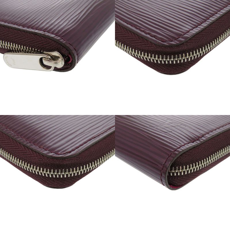Louis Vuitton Zippy Coin Purse Epi M6015 K Leather Cassis Case Wallet — view 4