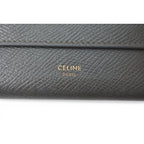 Celine Wallet Mini Trifold Gray Small — view 4