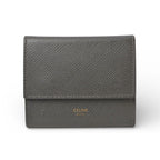 Celine Wallet Mini Trifold Gray Small