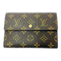 Louis Vuitton Monogram Porte-Tresor Etui Papier Brown Trifold