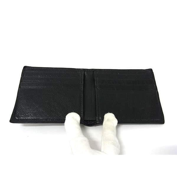 Gucci Wallet Interlocking G Black Leather Bifold — view 4