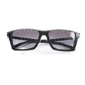 Chanel Rectangle Shape Sunglasses CC Logo Eyewear Black 54 17 140