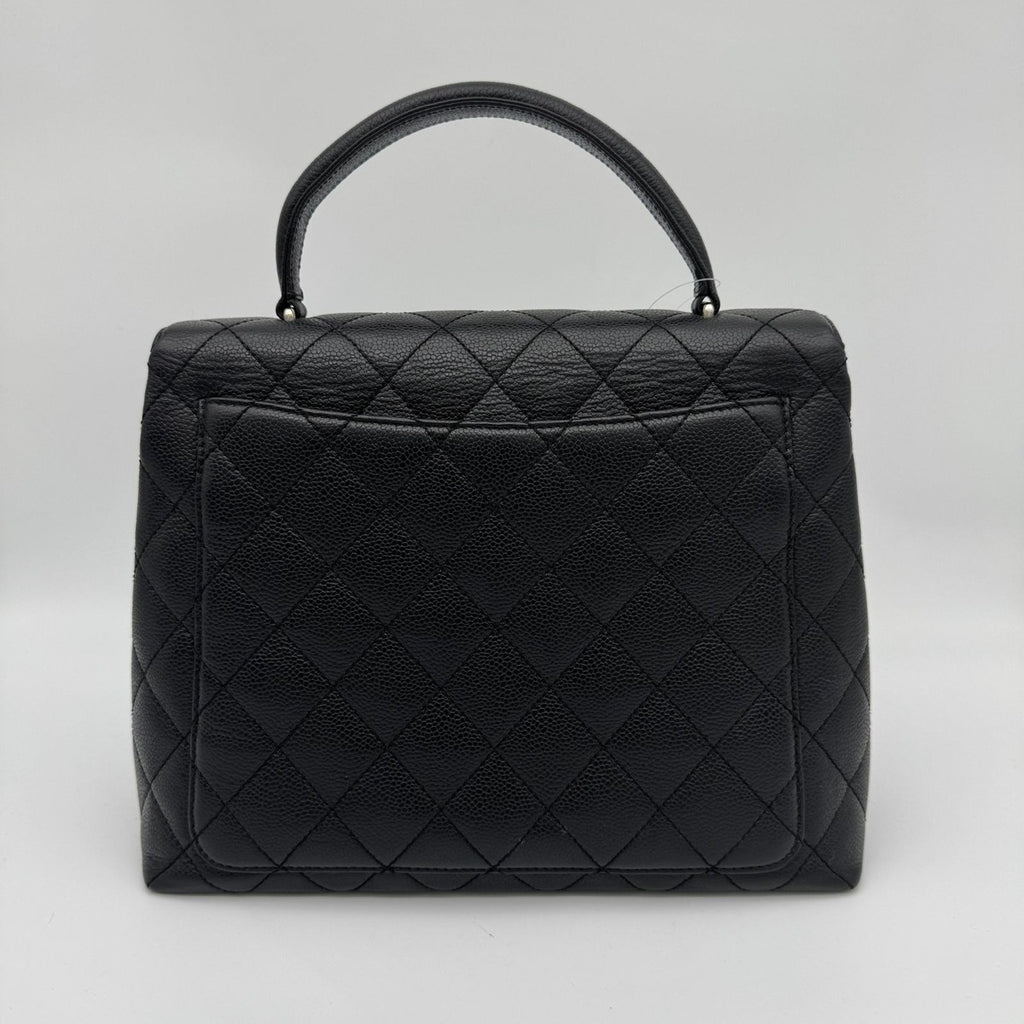 Chanel Caviar Leather Top Handle Handbag — view 2