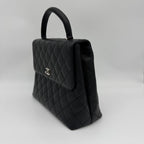 Chanel Caviar Leather Top Handle Handbag — view 4