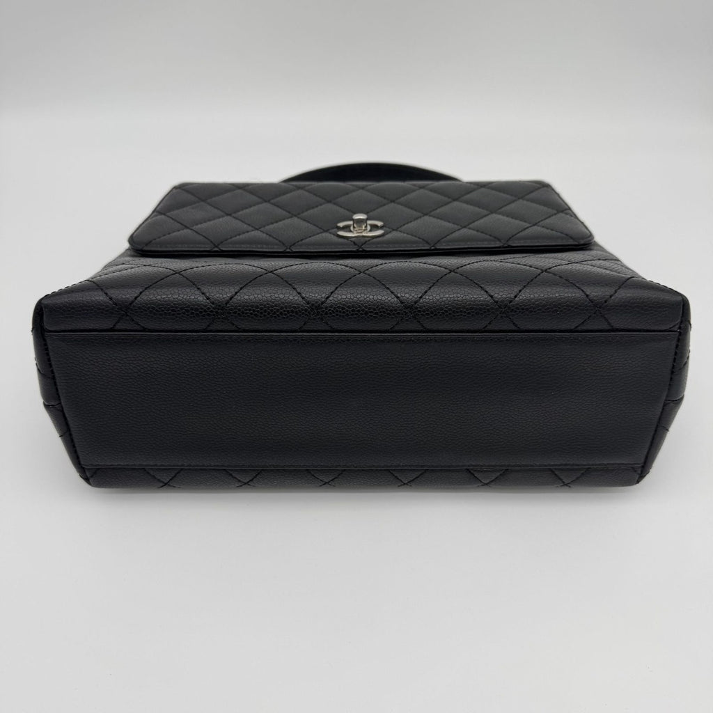 Chanel Caviar Leather Top Handle Handbag — view 7