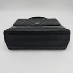 Chanel Caviar Leather Top Handle Handbag — view 7