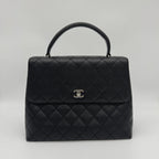 Chanel Caviar Leather Top Handle Handbag
