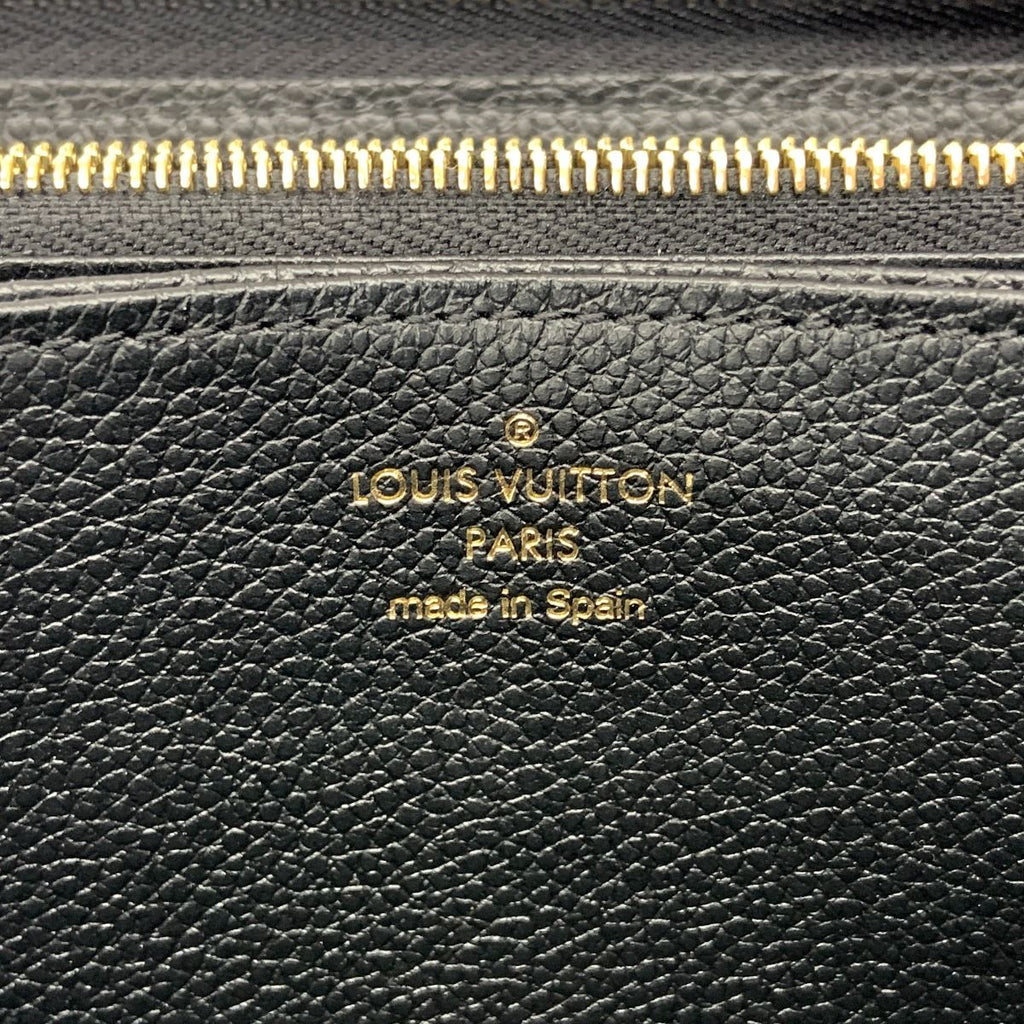 Louis Vuitton Monogram Empreinte Zippy Wallet Round Zipper Long — view 6