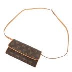 Louis Vuitton Pochette Twin PM Monogram Shoulder Bag 1441 — view 6