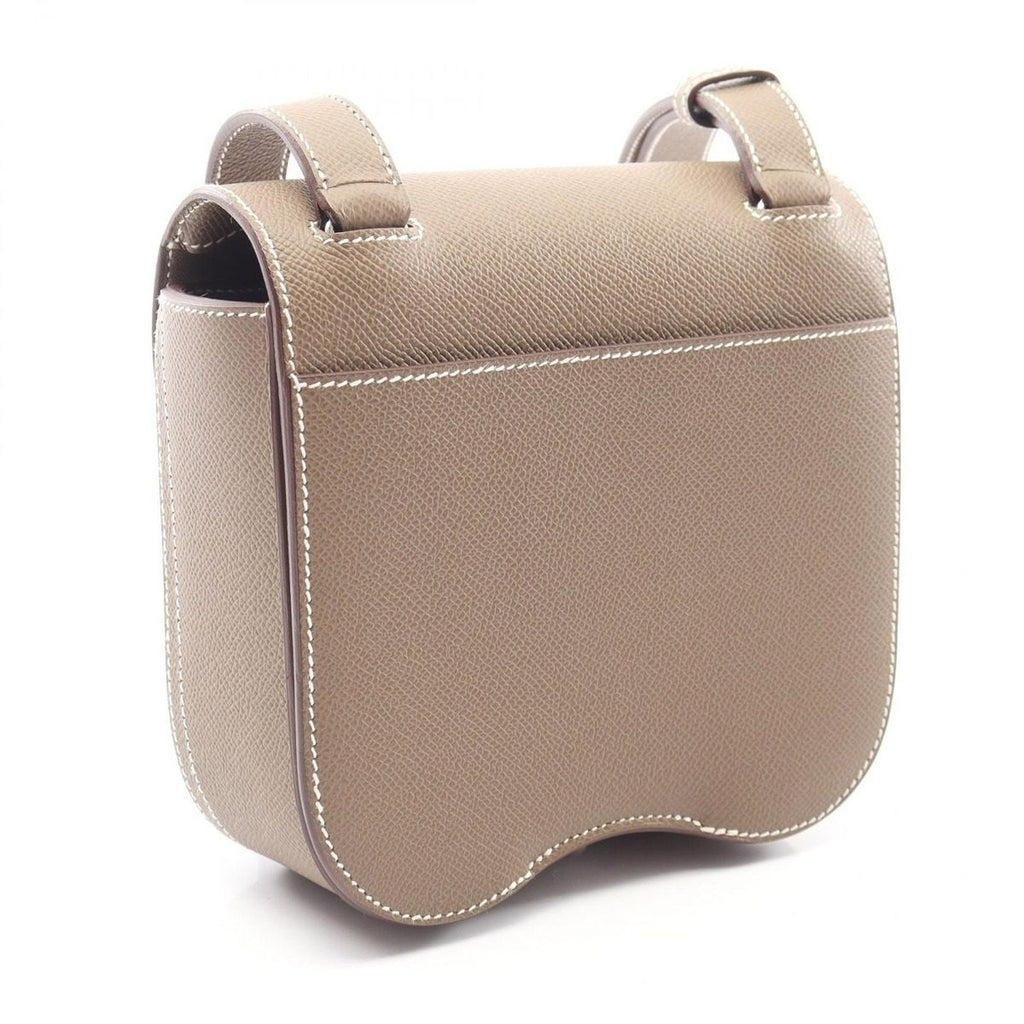 Hermes Shoulder Bag Della Cavalleria Mini Etoupe Leather — view 2
