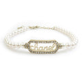 Chanel Bijoux de Diamant White Pearl Choker