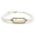 Chanel Bijoux de Diamant White Pearl Choker