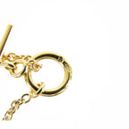 Hermes Sellier Pendant Yellow Gold 18K Diamond Necklace — view 5