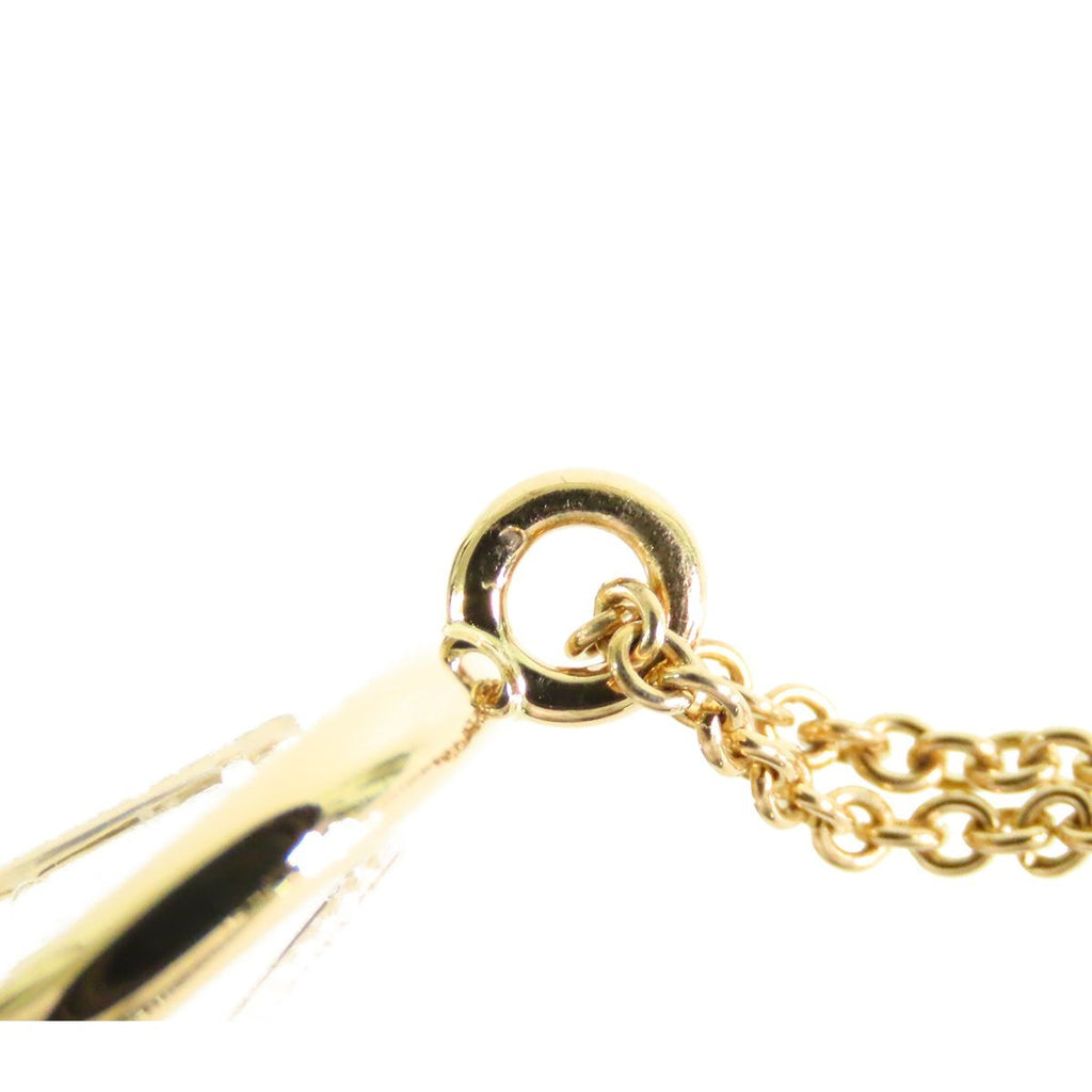 Hermes Sellier Pendant Yellow Gold 18K Diamond Necklace — view 8
