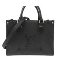 Louis Vuitton On The Go PM Black Monogram Empreinte 2-Way Shoulder Bag