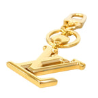 Louis Vuitton Key Holder Charm LV Facet Gold — view 2