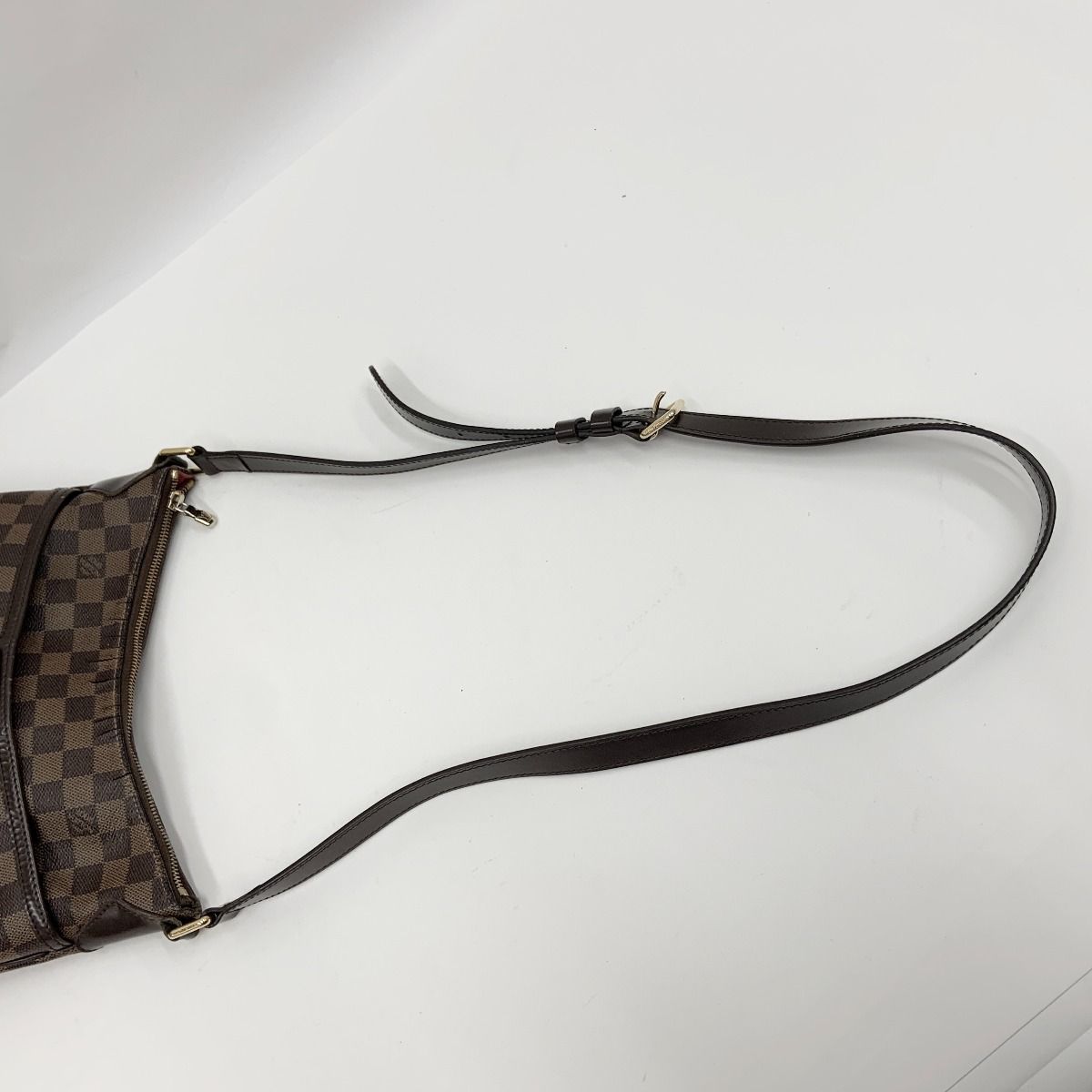 Louis Vuitton Damier Bloomsbury PM Shoulder Bag Brown — view 3
