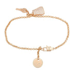 Hermes Bracelet Kelly Clochette Small PM 18k Pink Gold Diamond — view 2