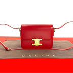 Celine Teen Triomphe Logo Hardware Leather — view 2
