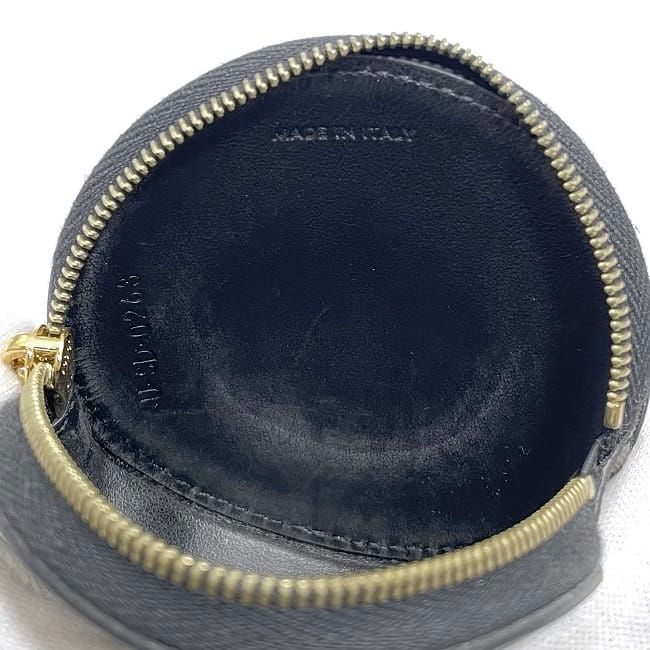 Celine Coin Case Black Triomphe 10 D22 Bq3.38 no — view 8