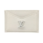 Louis Vuitton Card Holder Lock Me Case Calf Leather White 0371 — view 2